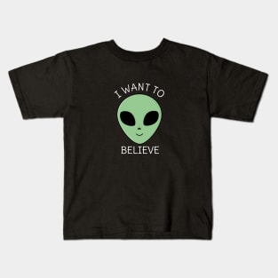 Cool Alien T-Shirt Kids T-Shirt